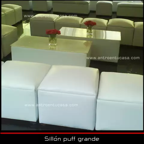 mobiliario puff